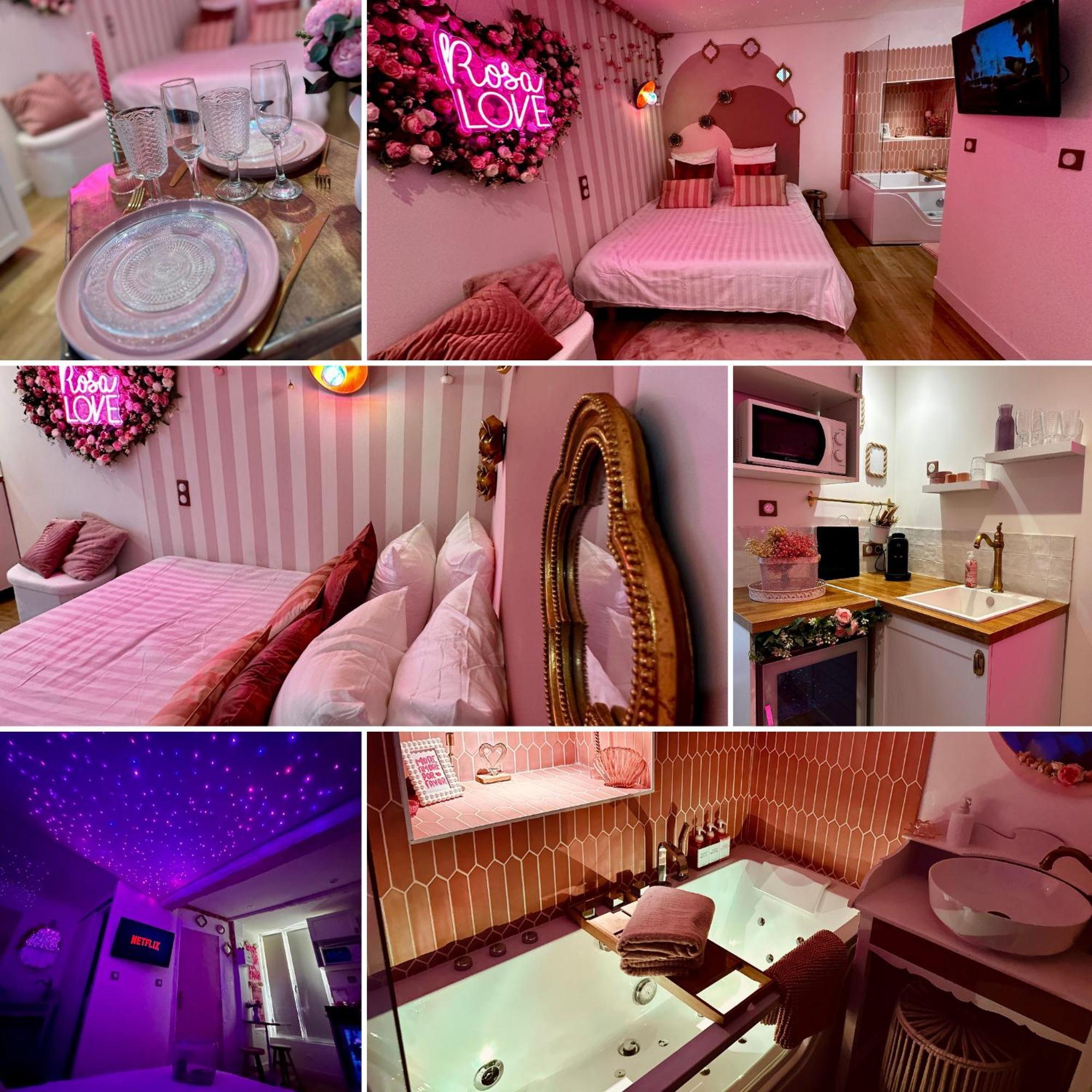 Romantic Room - Balneo - Ciel Etoile - Free Wifi - Netflix - Hyper Centre Pézenas المظهر الخارجي الصورة